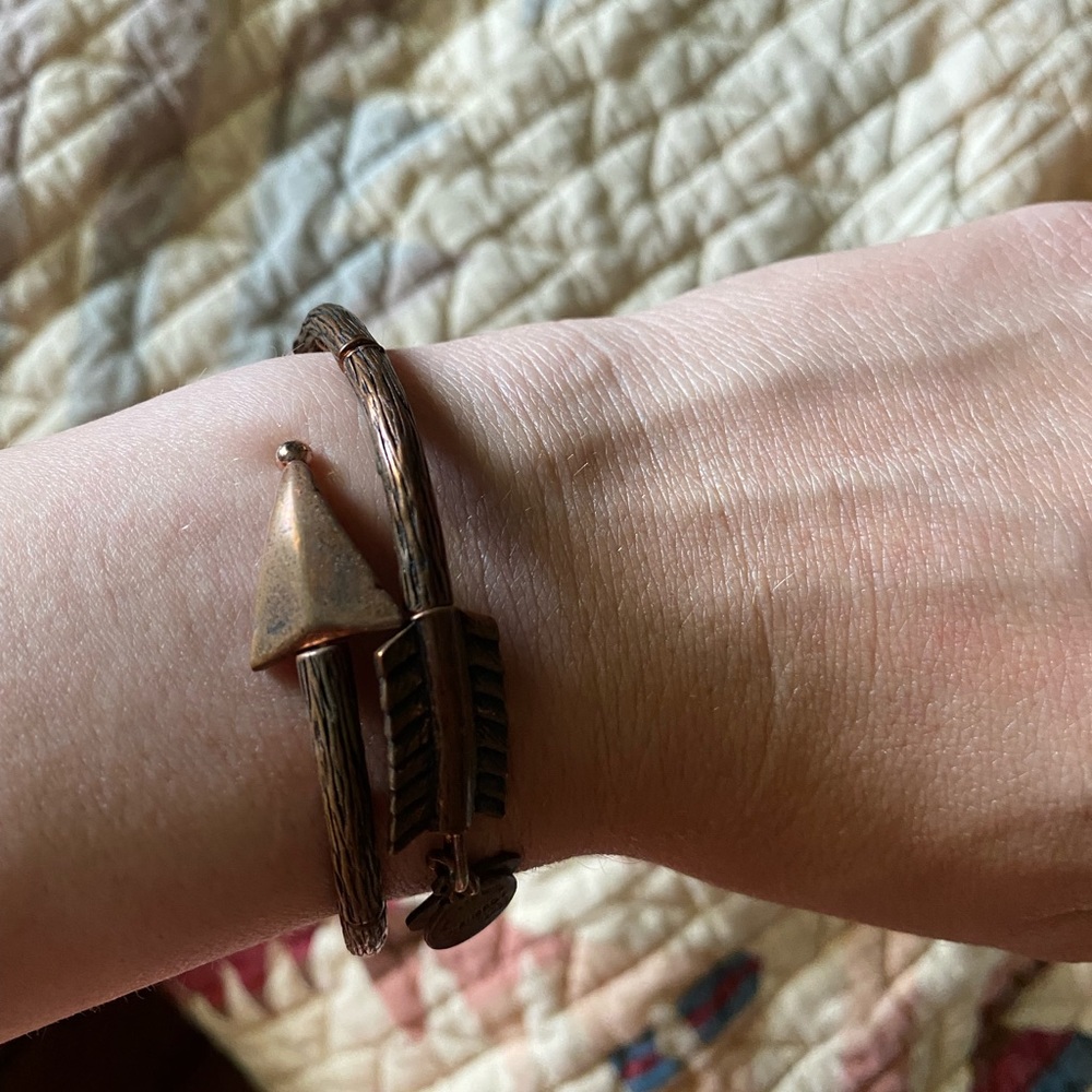 Alex and ani arrow wrap bracelet